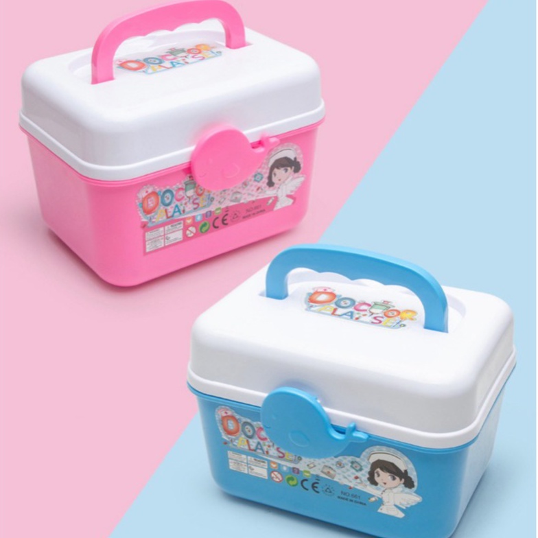 Đồ chơi bác sĩ đèn và âm thanh như thật nhiều chi tiết dạng hộp