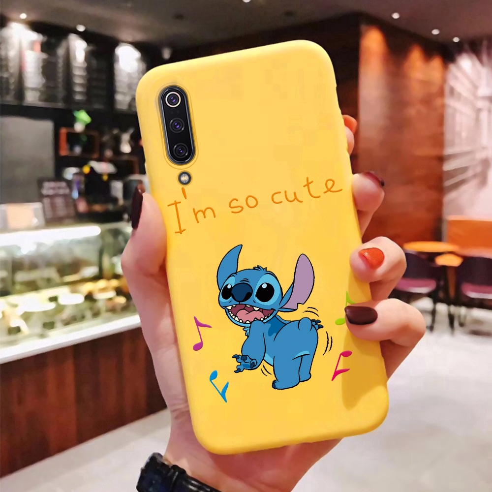 Cute Protector Case for Xiaomi Mi5X Mi6X Mi6 Mi8 Lite Mi9 SE MiA3 Lite Cartoon Stitch Pattern Painted Cover | BigBuy360 - bigbuy360.vn