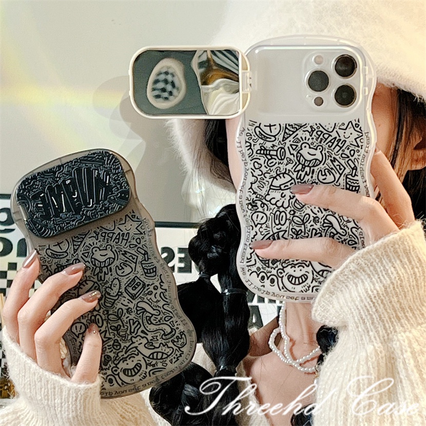 Ốp Điện Thoại Silicon Mềm Chống Sốc Họa Tiết Graffiti Cho iPhone 14 13 12 11 Pro Max SE2020 X XR Xs Max