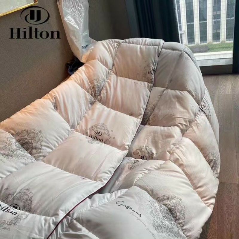 Chăn lông vũ , ruột chăn Hilton hàng cao cấp nhập khẩu size 2m2x2m nặng 3kg