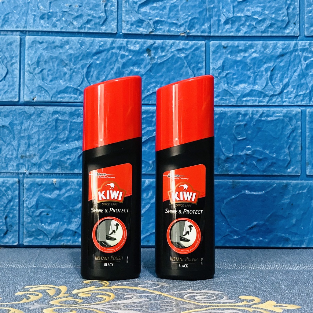 Xi Nước Đánh Giày KIWI Màu Đen/ Nâu 75ml