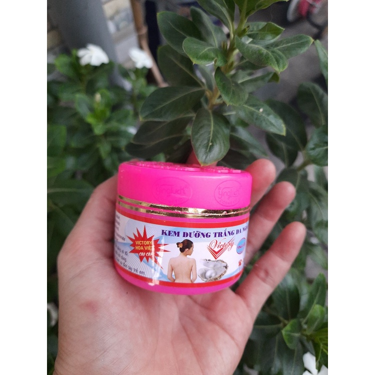 Kem Dưỡng Trắng Hồng Da Ngọc Trai Victory 15g Loại Kem Sệt màu hồng
