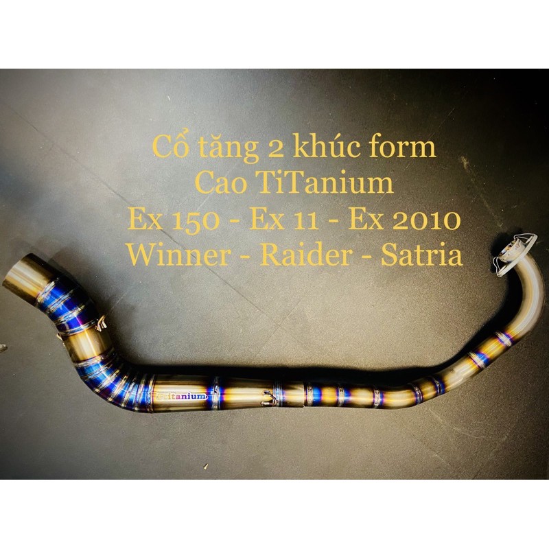 cổ bô tăng titanium 32-51 from RL 90 độ from cao danh cho sonic winner satria ex10 11 15 155