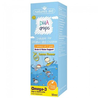 Follow shop_10-12h/31.3_9k_ DHA Drops 50ml Dạng Giọt Cho Bé Từ 3 Tháng Đến 5 Tuổi