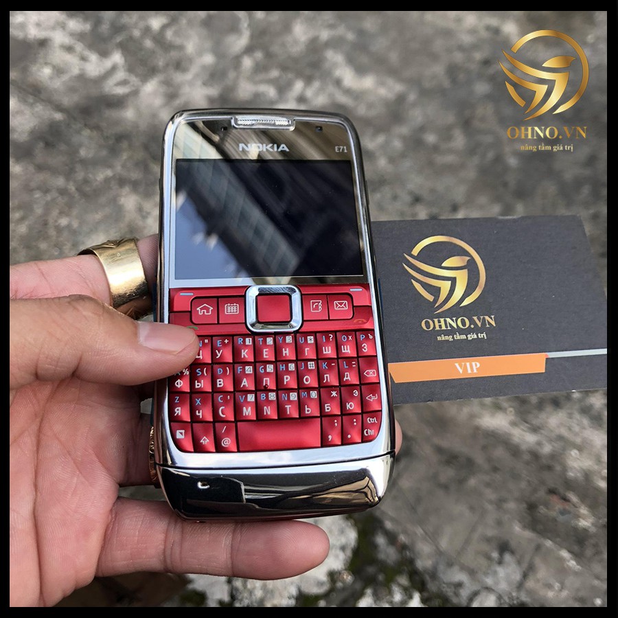 Điện Thoại Cổ NOKIA E71 Wifi Điện Thoại Nokia Cổ E71 Zin Mới Điện Thoại Phổ Thông Chính Hãng Bảo Hành 24 Tháng - OHNO | BigBuy360 - bigbuy360.vn