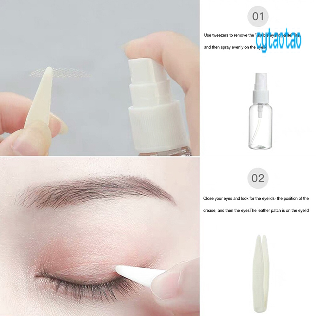 Tấm 48 Miếng Dán Kích Mí Vô Hình Tiện Dụng