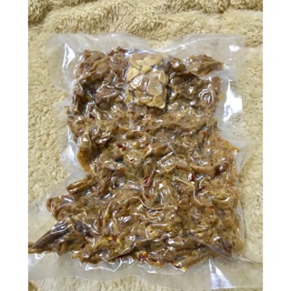 Thịt lợn khô homemade- heo khô cháy tỏi- khô bò tỏi sấy