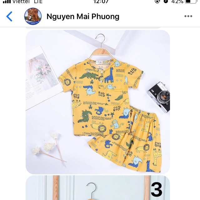 Set bộ lanh bé trai