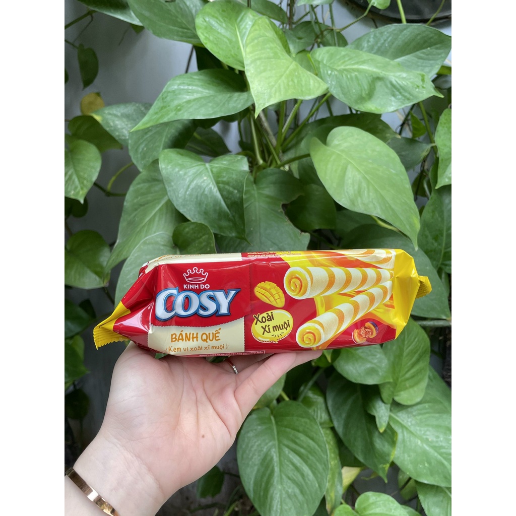 Bánh Quế Kem Cosy Vị Xoài Xí Muội (Gói 126g)