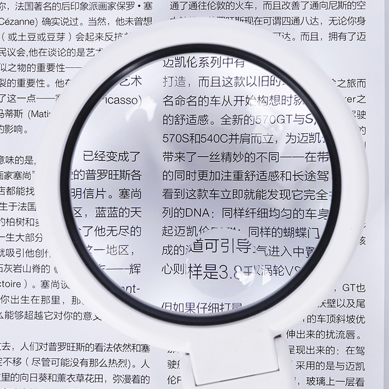 Kính Lúp 5X 11X Có Đèn LED Và Giá Đỡ Để Bàn Tiện Dụng