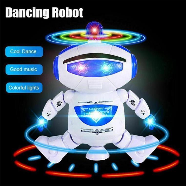 Robot Biết Nhảy Và Hát Xoay 360 Độ -DC2548
