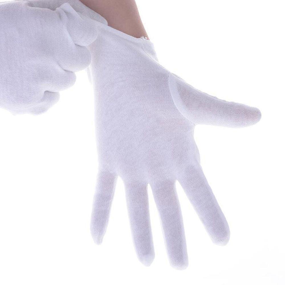 NEXTVN 1 Đôi Găng Tay Cotton Màu Trắng Chất Lượng Cao
