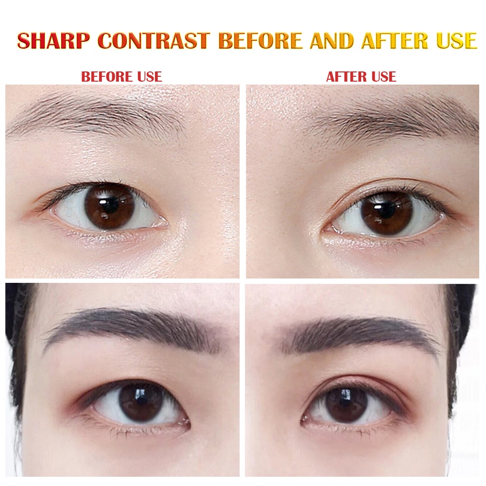 Set 240 Miếng Dán Tạo Mắt Hai Mí Trong Suốt Chống Nước Chống Mồ Hôi
