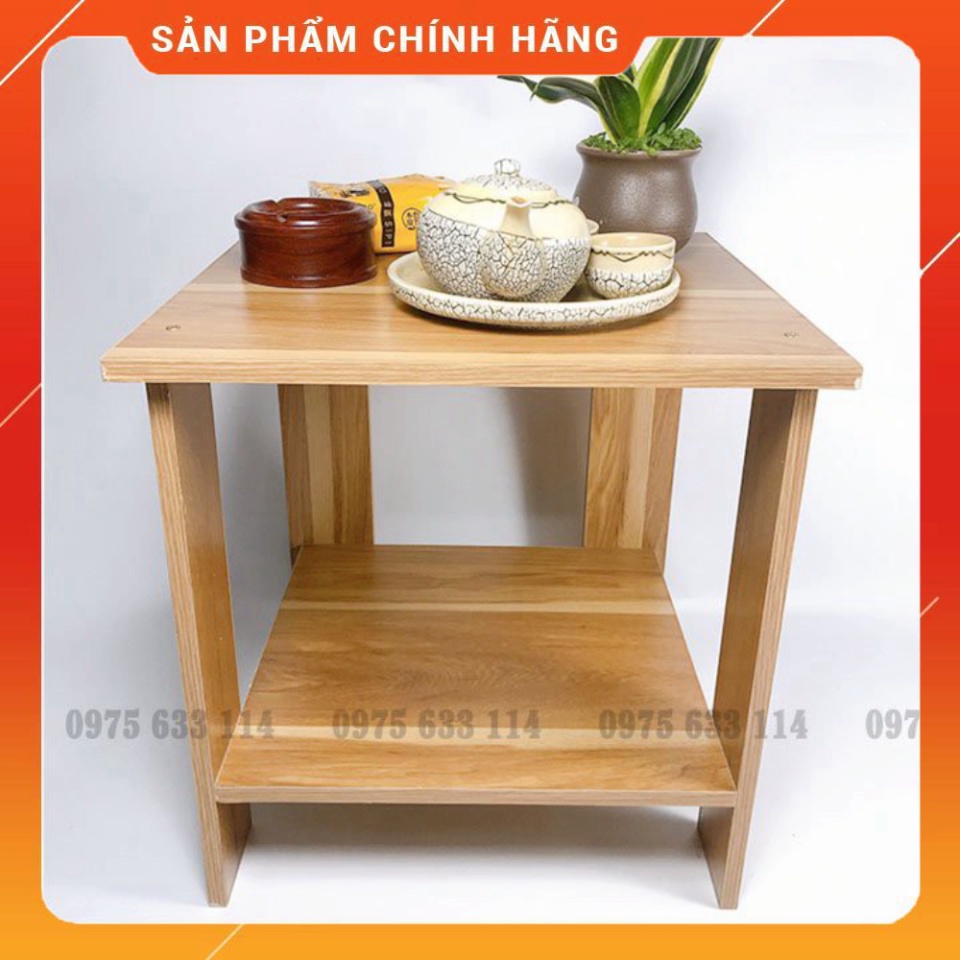 Bàn tràFREESHIPBàn cafe bằng gỗ nhỏ gọn, tiện lợi decor nhà cửa cao cấp