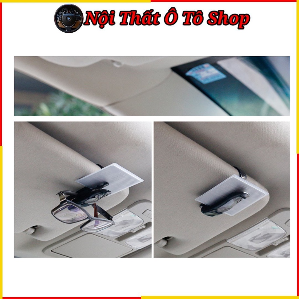 Kẹp Treo Mắt Kính Trên Xe Hơi Kẹp Cài Mắt Kính Trên Ô Tô | Phụ Kiện Ô Tô Chính Hãng | Nội Thất Ô Tô Shop