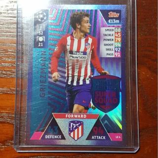 Topps match attax C1 2018/2019 Grizzeman Limited edition