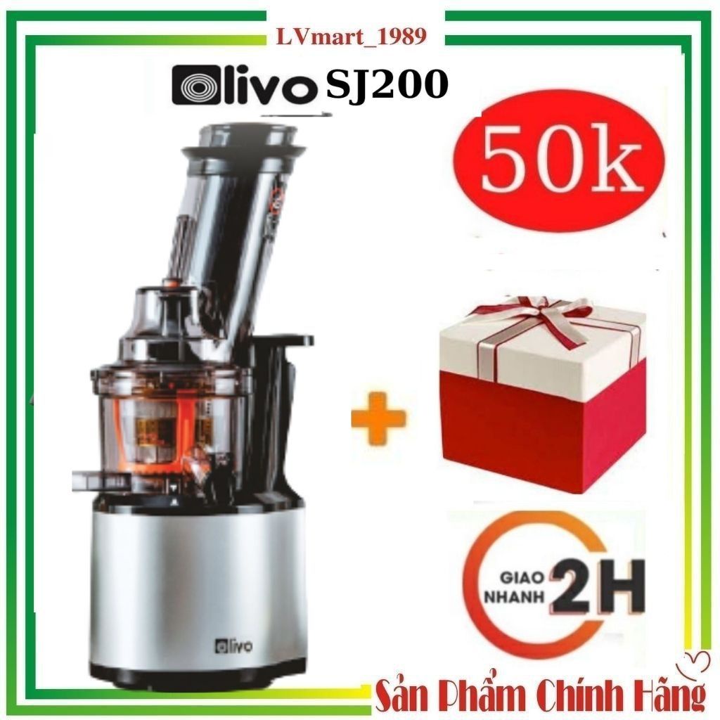 Máy Ép Chậm OLIVO SJ200 Thương Hiệu Mỹ Bảo Hành 24 Tháng
