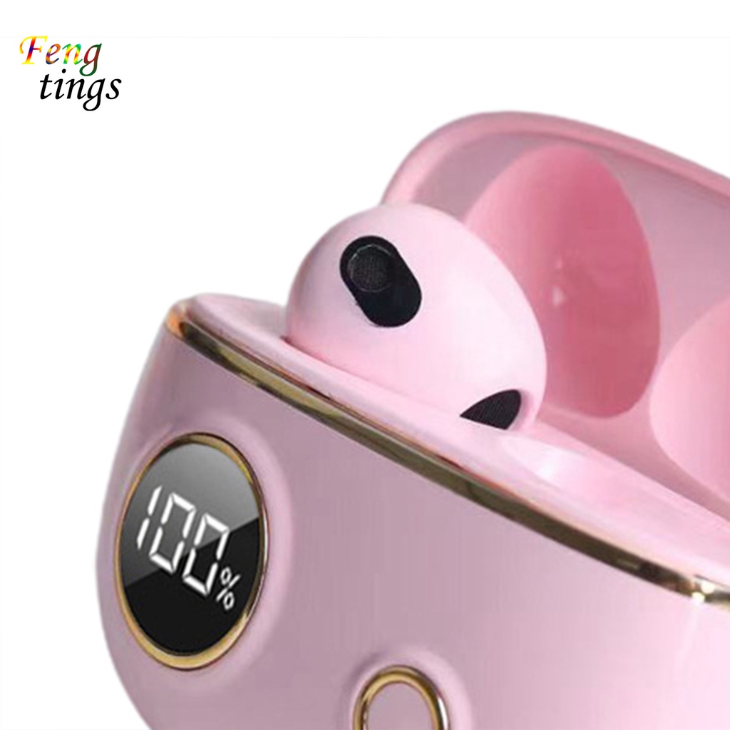 Tai nghe nhét tai không dây bluetooth 5.0 có màn hình LED và phụ kiện