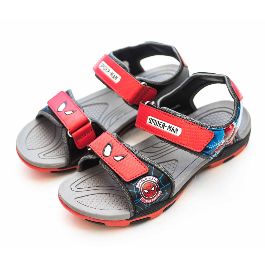 GIÀY SANDAL QUAI HẬU HỌC SINH BÉ TRAI SPIDERMAN NGƯỜI NHỆN DYB013011 (ĐỎ + XANH DƯƠNG)