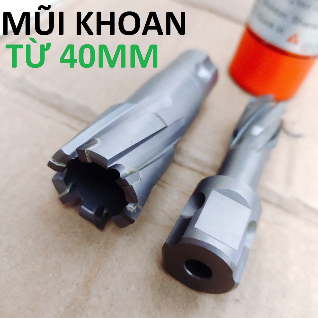 Mũi khoan từ hợp kim 40mm. Sâu 35mm