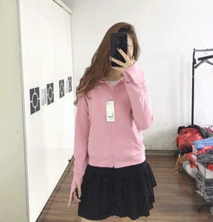 Áo chống nắng cotton có video cận chất