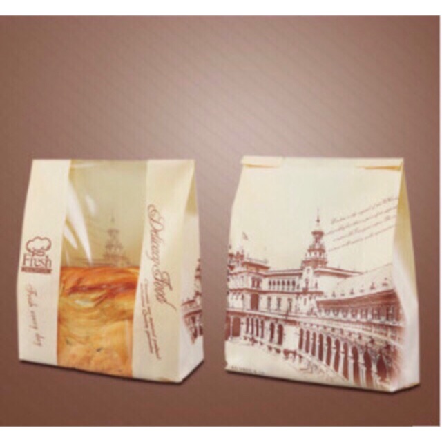 10 Túi đựng bánh mỳ hoa cúc Fresh đôi