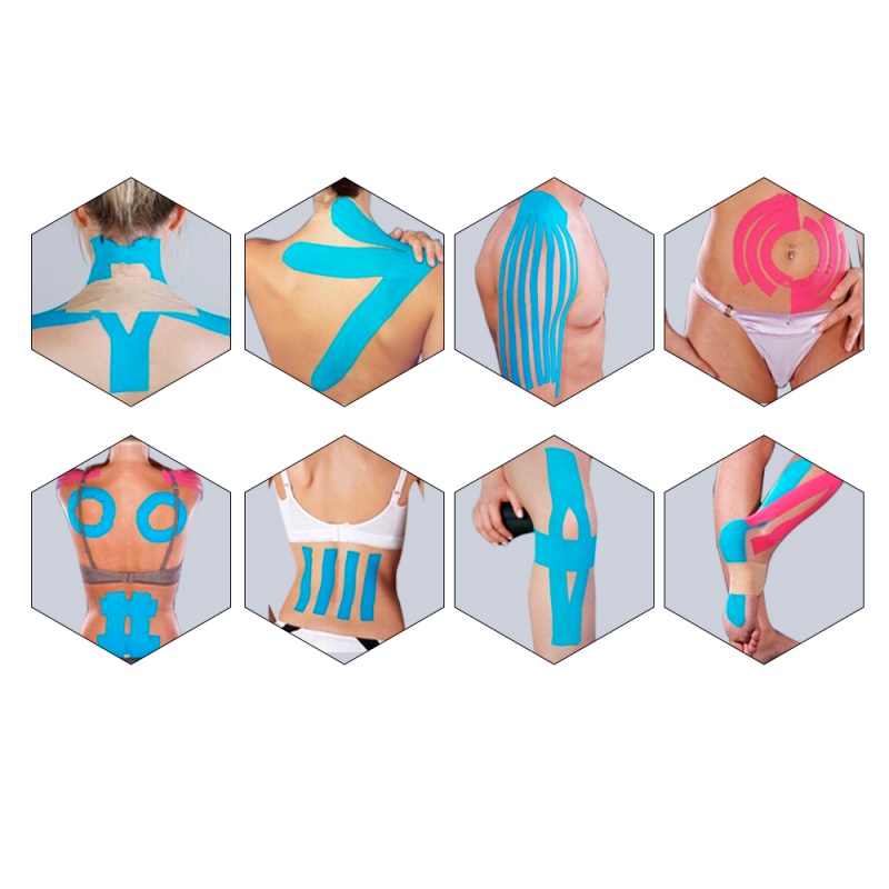 Cuộn Băng Dán Sơ Cứu Cơ Thể Bằng Cotton 5m Kháng Nước Giảm Đau