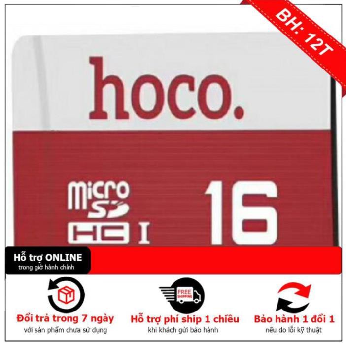 [BH12TH] [Mã ELFLASH3 hoàn 10K xu đơn 20K] Thẻ nhớ Hoco 16g chính hãng | BigBuy360 - bigbuy360.vn