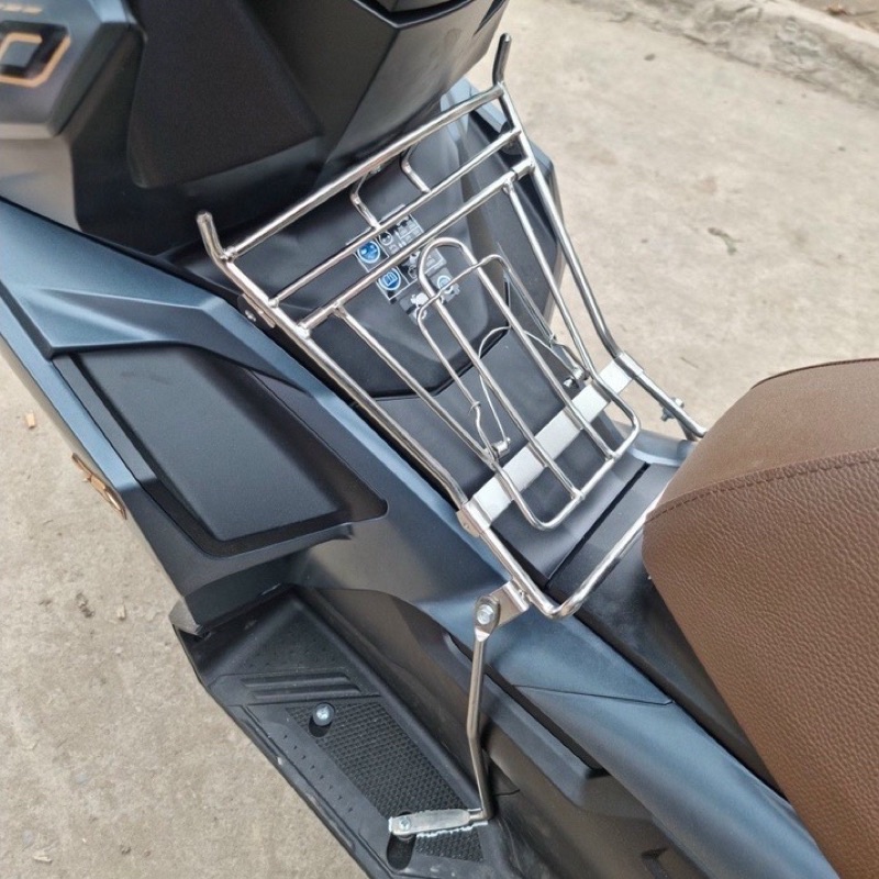 Baga Giữa Xe Airblade 125~160cc Đời 2023 Mới 10li Inox & Sơn Đen Tĩnh Điện