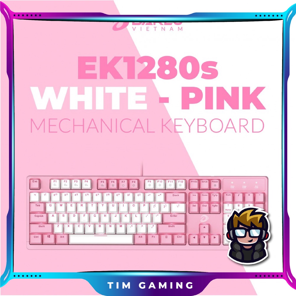 Bàn phím cơ Gaming DAREU EK1280 | EK1280S 104KEY