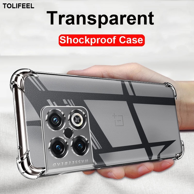 Ốp Điện Thoại Silicon Mềm Trong Suốt Có Túi Khí Chống Sốc Cho OnePlus 10 Pro 9 Pro 9R 8 8T 7 7T Pro 6T Nord N10 5G CE 2 5G