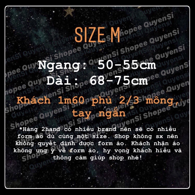 [MẪU SIZE M-1] Áo thun Mỹ loại 1 chọn mẫu qua ảnh, Áo phông Mỹ unisex 2hand hàng tuyển nam nữ giá rẻ (quyensi)