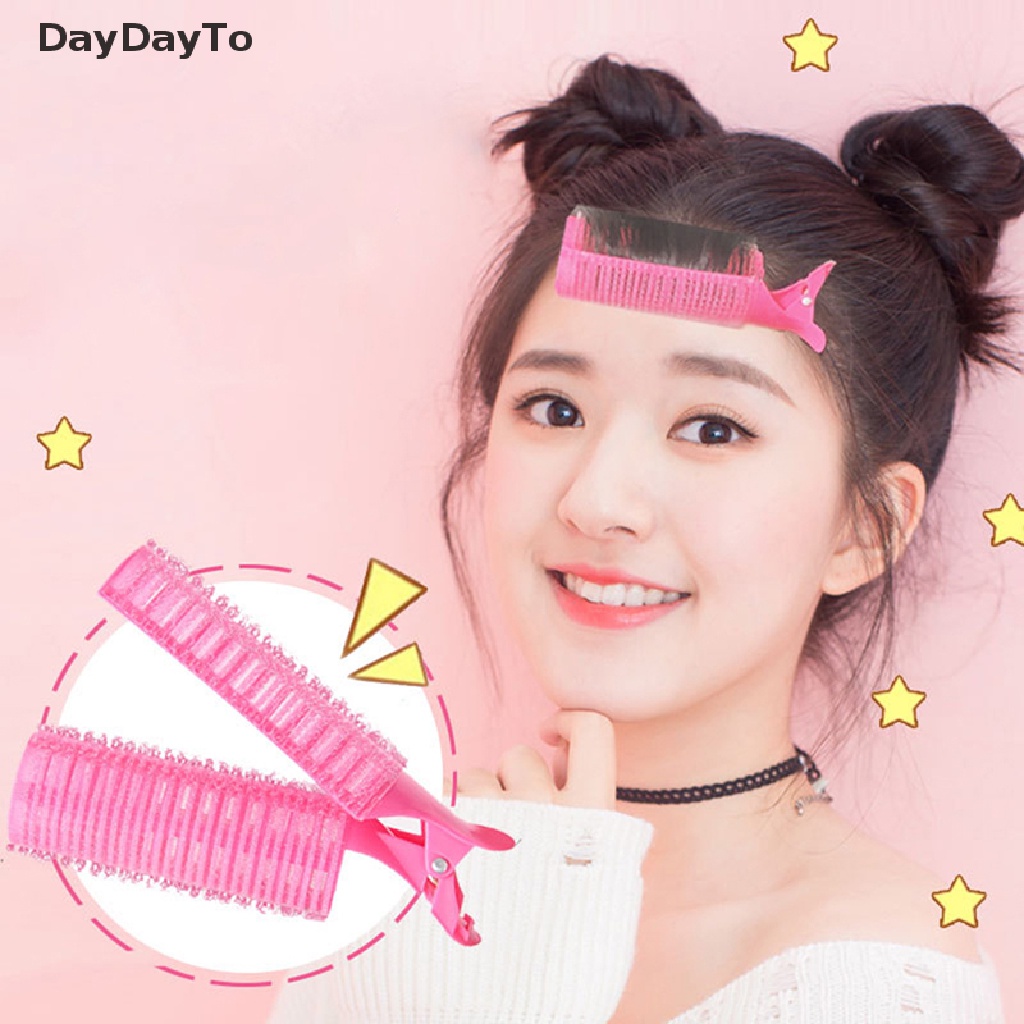 Set 2 Dụng Cụ Uốn Tóc Tự Dính Dành Cho Salon