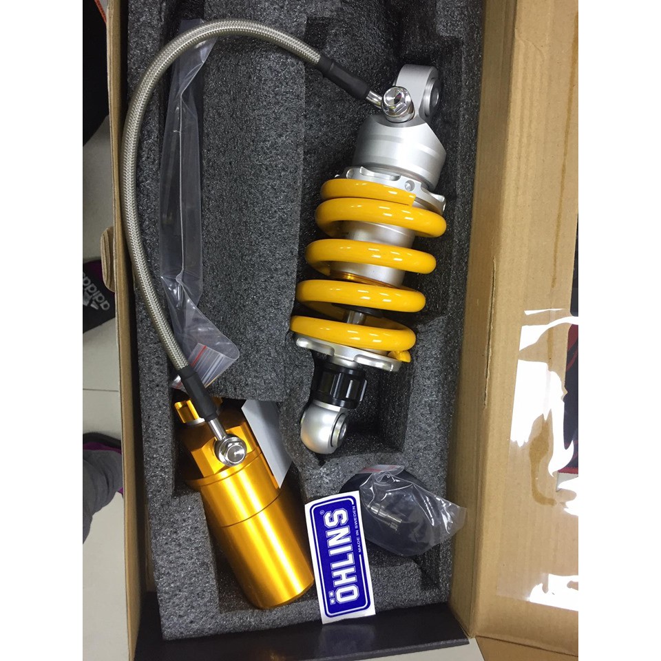 Phuộc sau Ohlins DÀNH CHO Ex135 / Ex150 có bình dầu hàng 1:1 tăng chỉnh thiệt hàng xịn