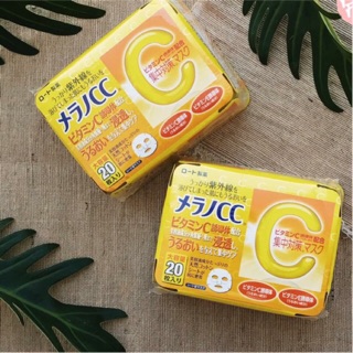  Mặt nạ dưỡng trắng Melano CC ROHTO Intensive Measures Facial Sheet Masks