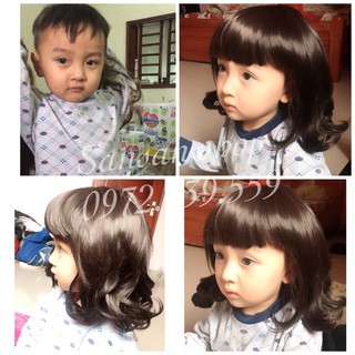 Tóc giả cho bé ( ảnh thật)