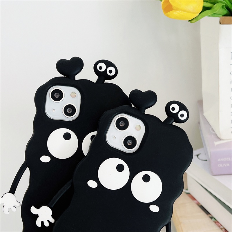 Ốp Điện Thoại Silicone Hình Trái Tim Cho iPhone XS Max 11ProMax 12ProMax 13ProMax