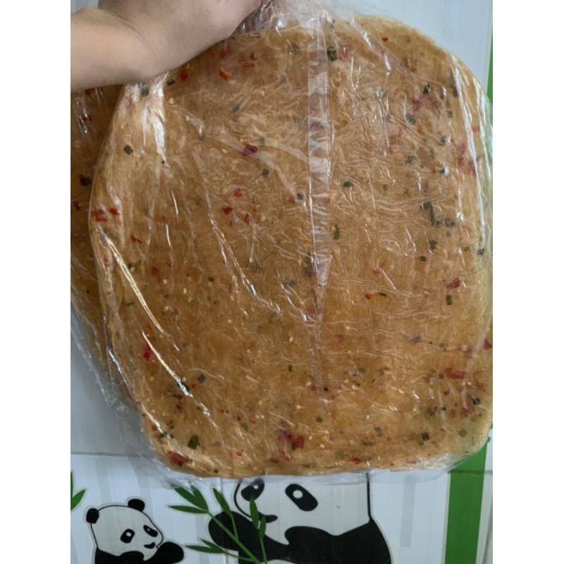 (có ép chân ko) 0.5kg Bánh tráng đỏ dẻo cay loại 1Tây Ninh