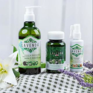 Combo 3 sản phẩm rửa, xịt, uống Lavenda