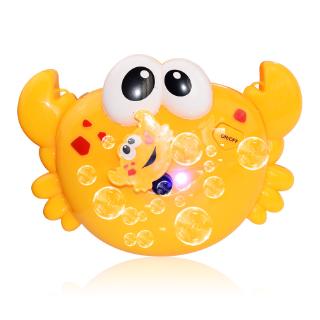 Music Crab Bubble Machine Bubble Maker Preschool Teaching Puzzles Child Toy