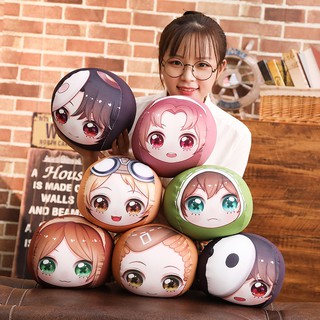 Gối Xốp In Hình Nhân Vật Hoạt Hình Anime Dễ Thương