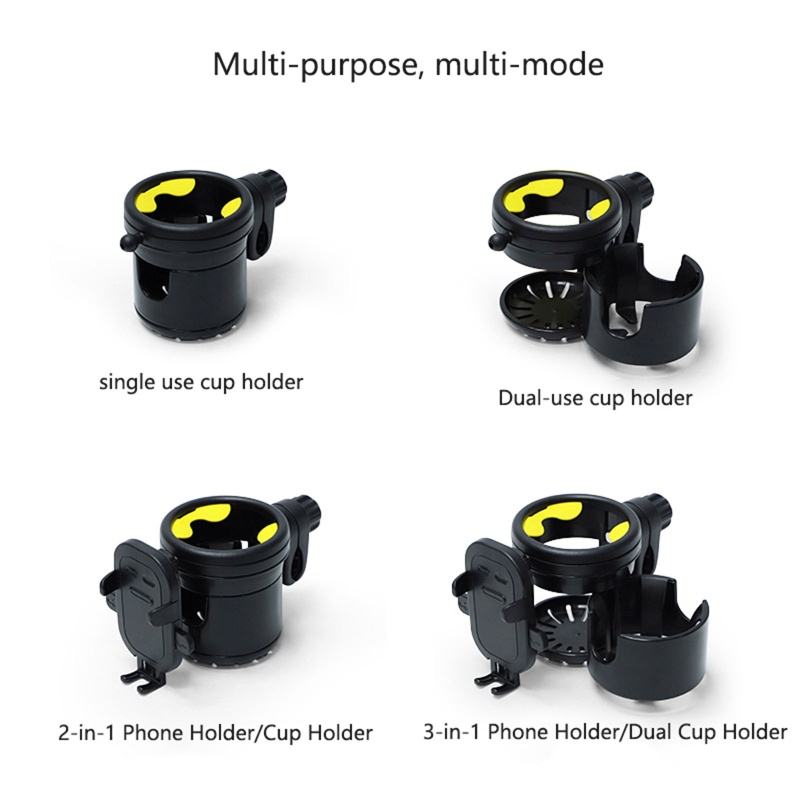 Giá Đỡ Bình Nước Đa Năng Gắn Xe Đẩy Em Bé Tiện Dụng