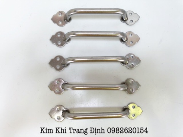 Tay tủ inox đặc hoa văn