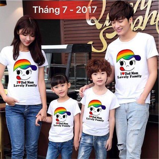 áo gia đình đủ màu, size