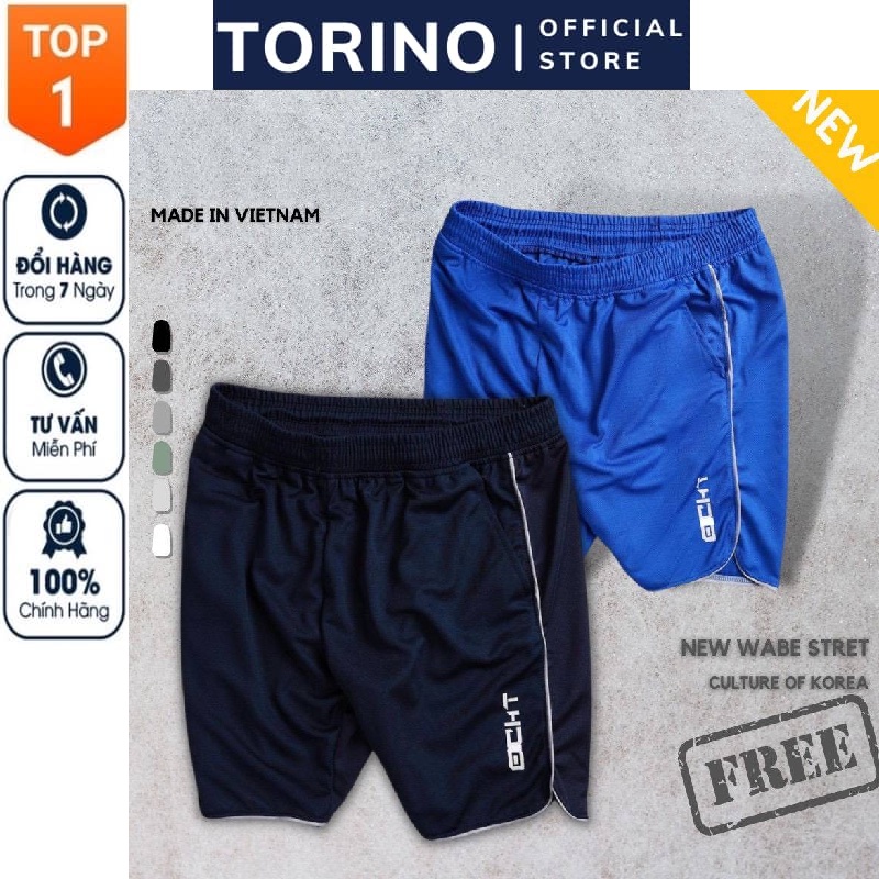 [𝐂𝐎𝐌𝐁𝐎 𝟑-𝟓] Quần đùi nam 𝐄𝐂𝐇𝐓, quần short tập gym, thể thao nam thoáng mát, co giãn tốt