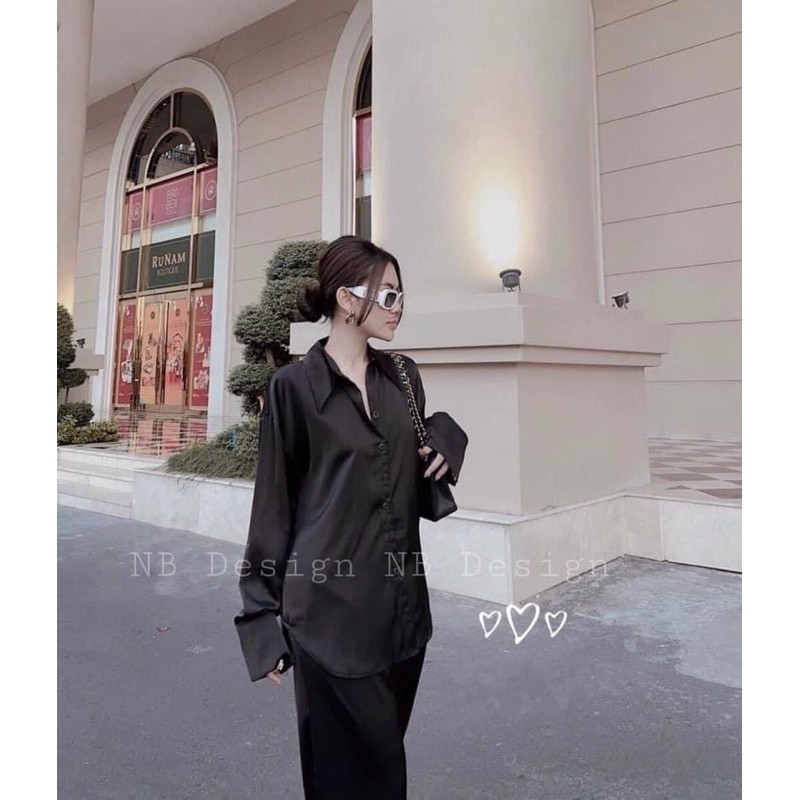 Set lụa trơn mềm mại tôn dáng | BigBuy360 - bigbuy360.vn