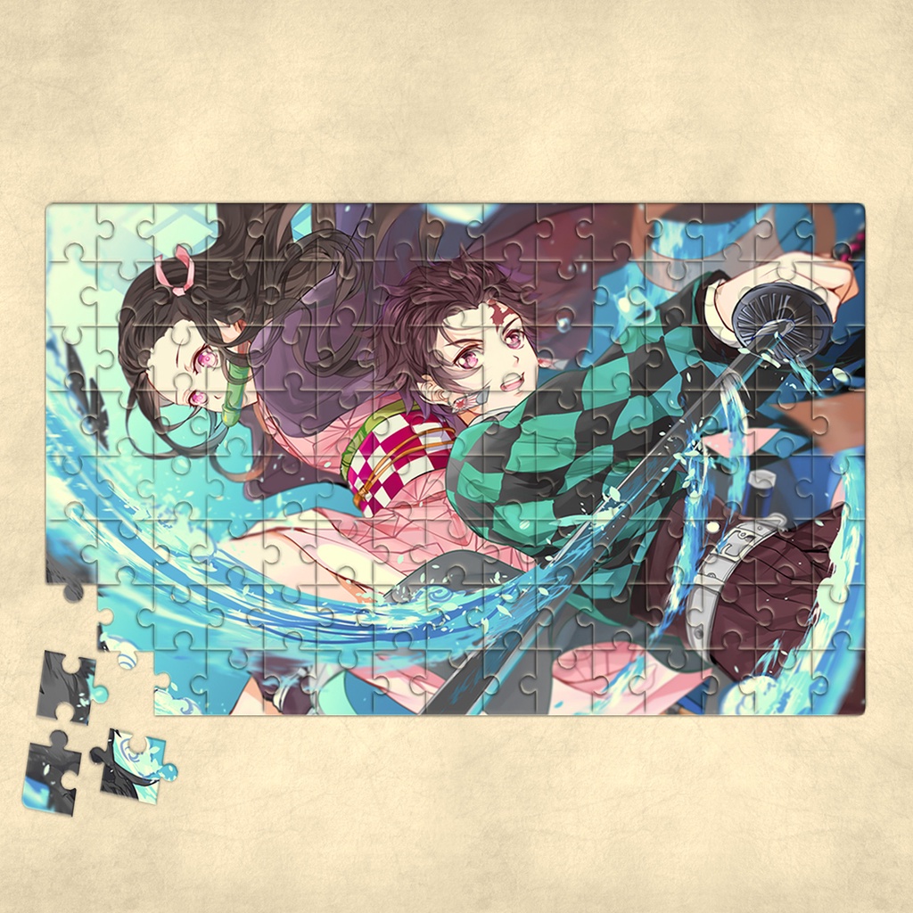 Tranh ghép hình DEMON SLAYER KIMETSU NO YAIBA - Mẫu 3 - Nhận in theo yêu cầu