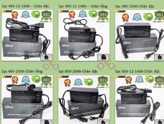 Sạc xe điện 48v-60v ( nhắn tin chọn )