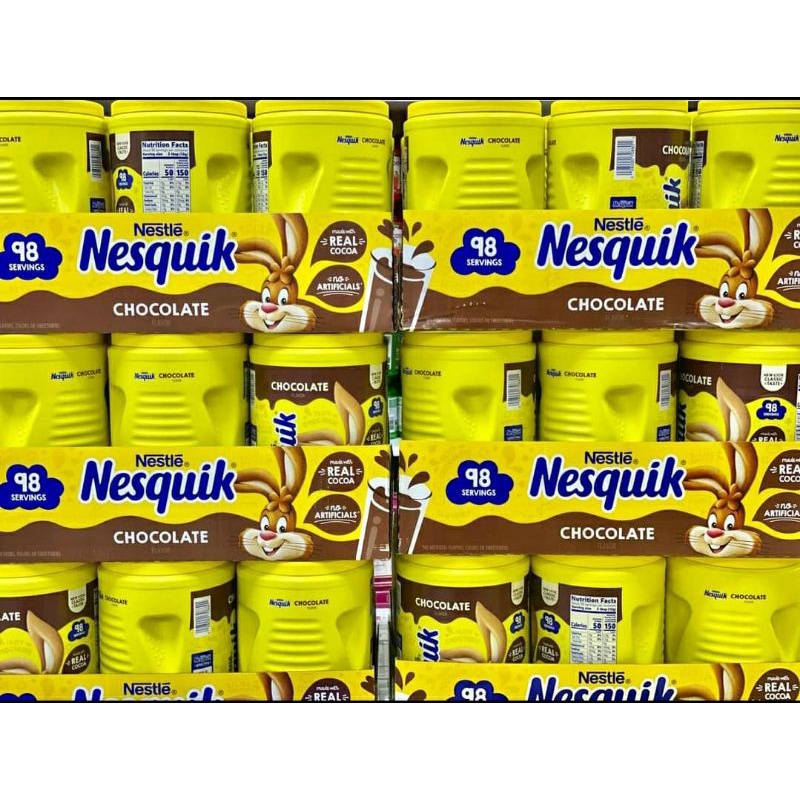 Bột Cacao Socola Nestle Nesquik Chocolate 1.275kg của Mỹ