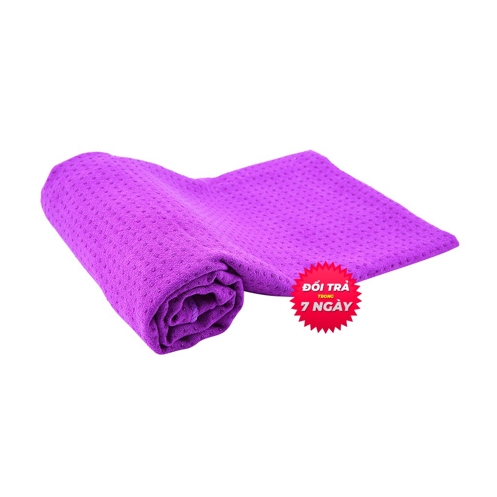 Khăn Trải Thảm Yoga KTT02 Senior Chất Liệu Hạt Cao Su Non Dày Chống Trượt Thấm Mồ Hôi Cao Cấp [Tặng Túi Đựng Khăn] | BigBuy360 - bigbuy360.vn